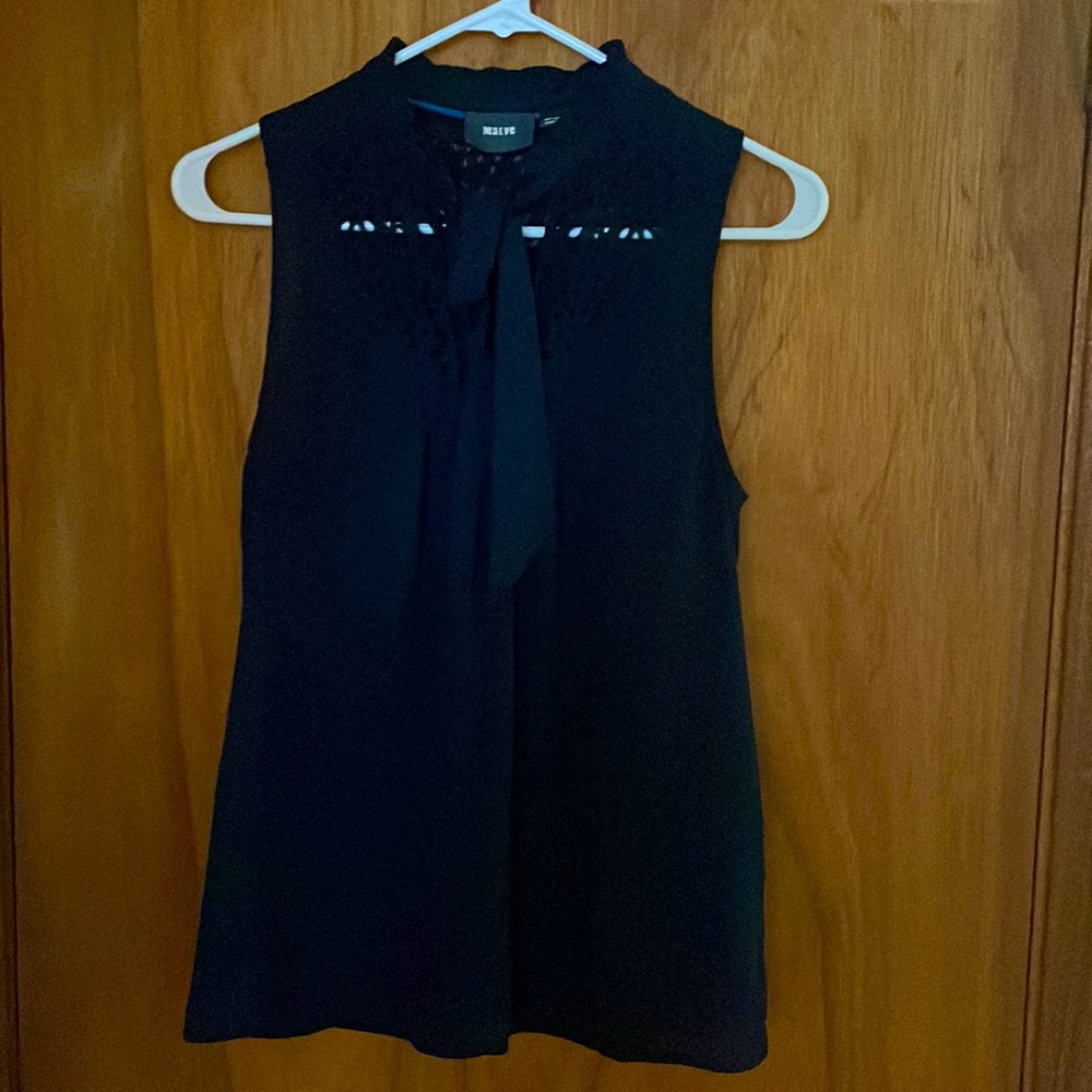 Navy Blue Maeve sleeveless top